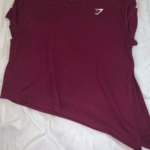 💙GYMSHARK SLANTED TEE